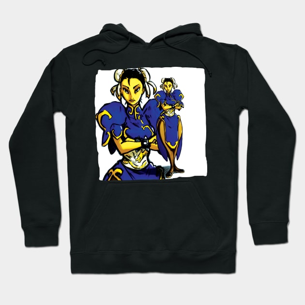 The Kicking Queen Hoodie by BaconBabyArt